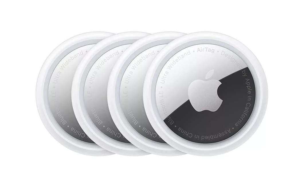 Paquete Apple Airtag Tracker de 4 Unidades Original de Apple