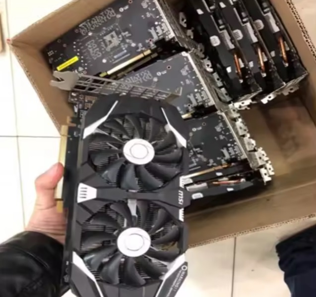 Tarjeta Grafica P106 100 6G GDDR5 Nvidia para Mineria - MSI