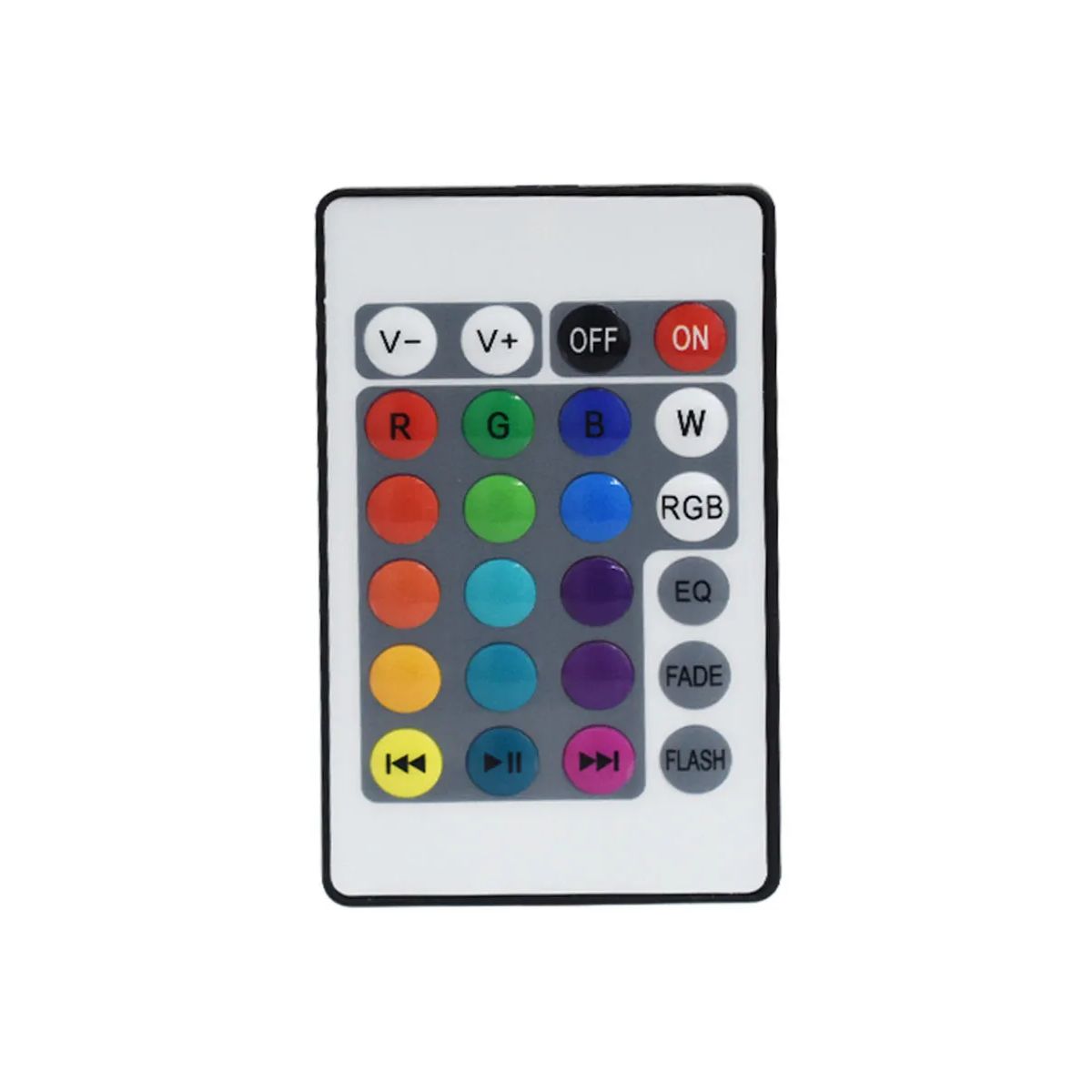 Foco Bocina Luz LED RGB 48W Con Control Remoto