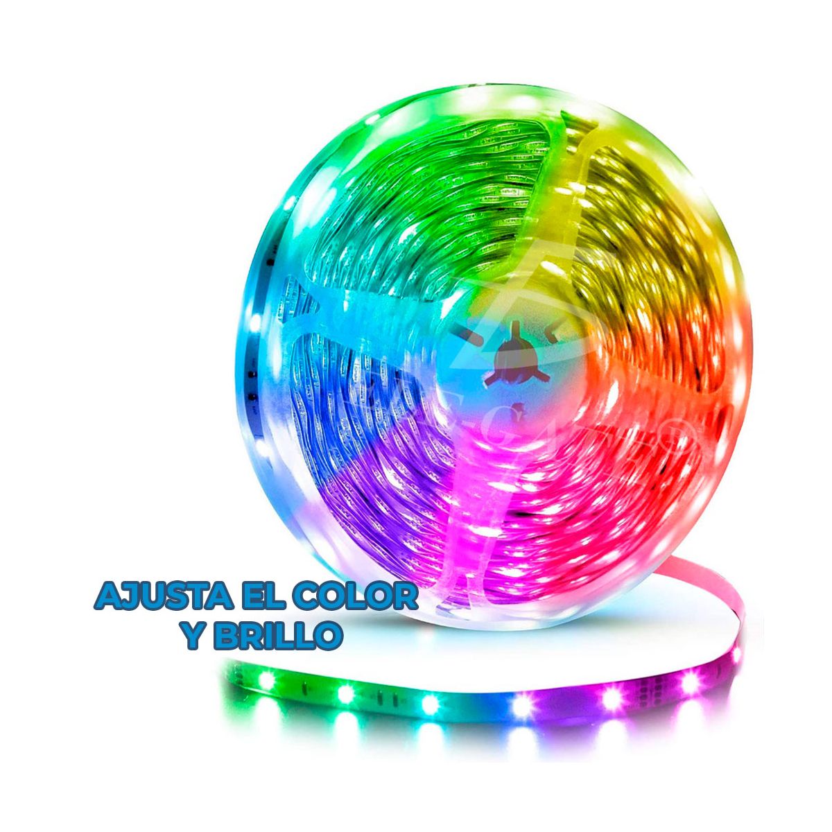 Tira de 20 Metros De Luces Led RGB Control IR y APP Bluetooth