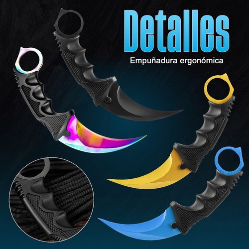 Navaja Karambit Cuchillo Tactico Y Practico Militar Caceria