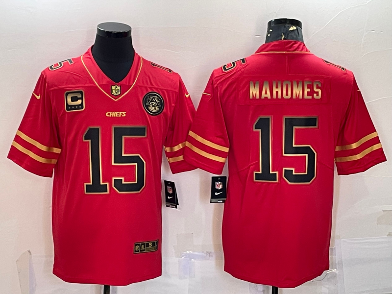 Kansas City Chief Mas 15 ユニフォーム XL Fantastico! Jersey Jefes Kansas City Chiefs BORDADO Mahomes 15