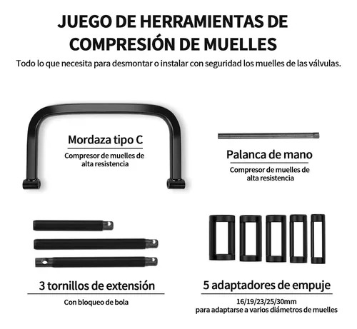 Compresor De Resorte De Válvula Opresor De Arco/extractores