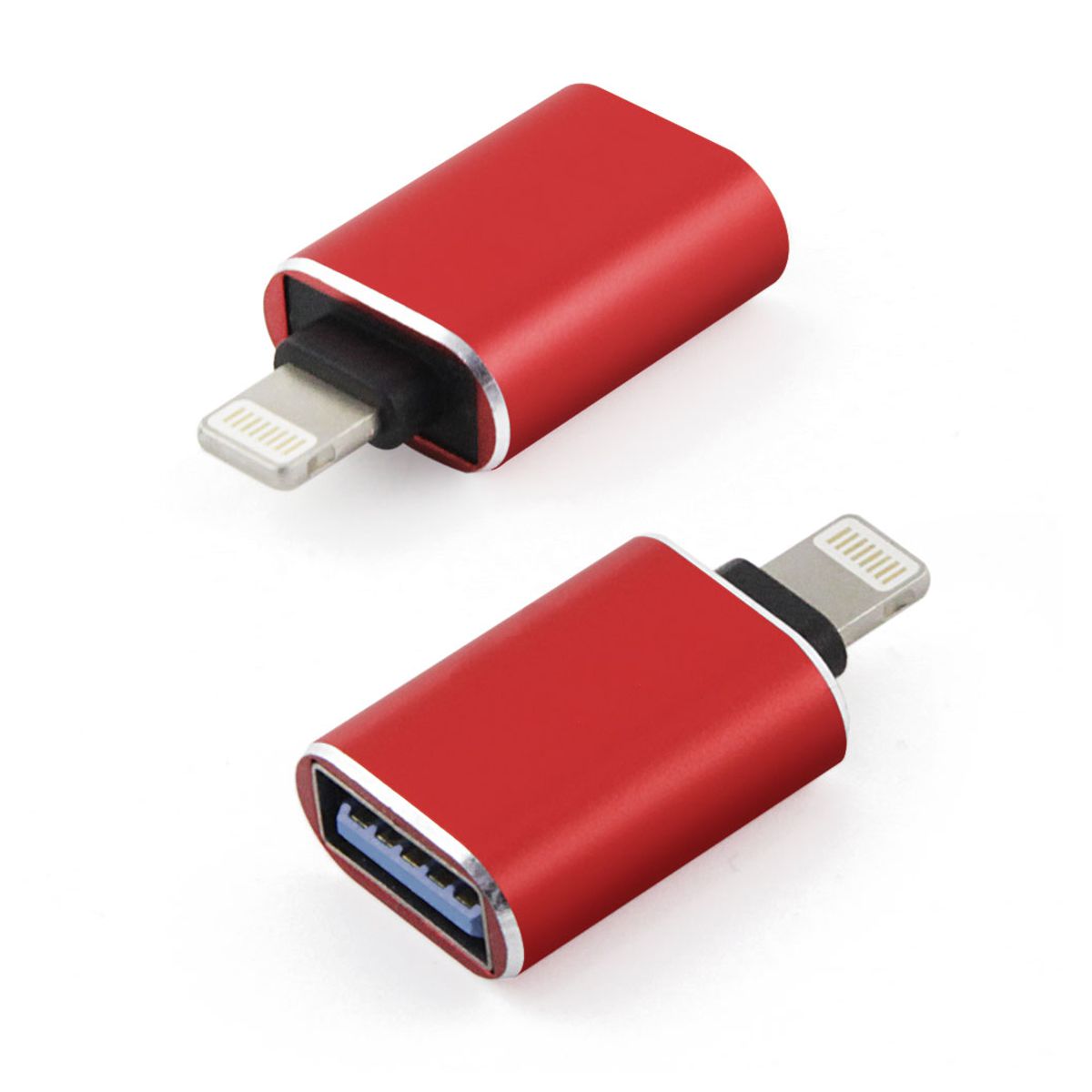 Adaptador OTG USB Lightning Compatible con Iphone Ipad
