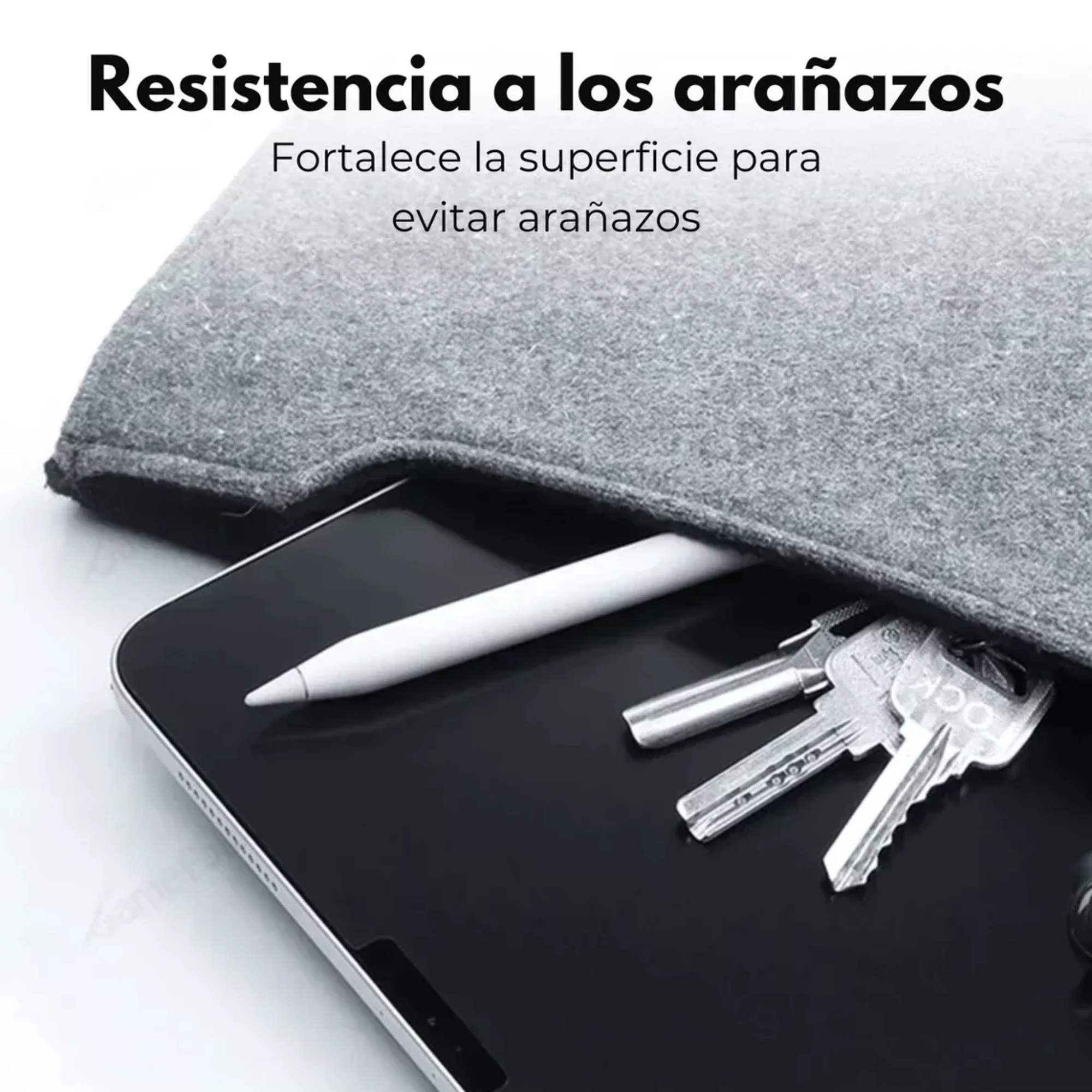 2 Micas Protector Pantalla Para iPad Air Pro 13 Efecto Textura Papel