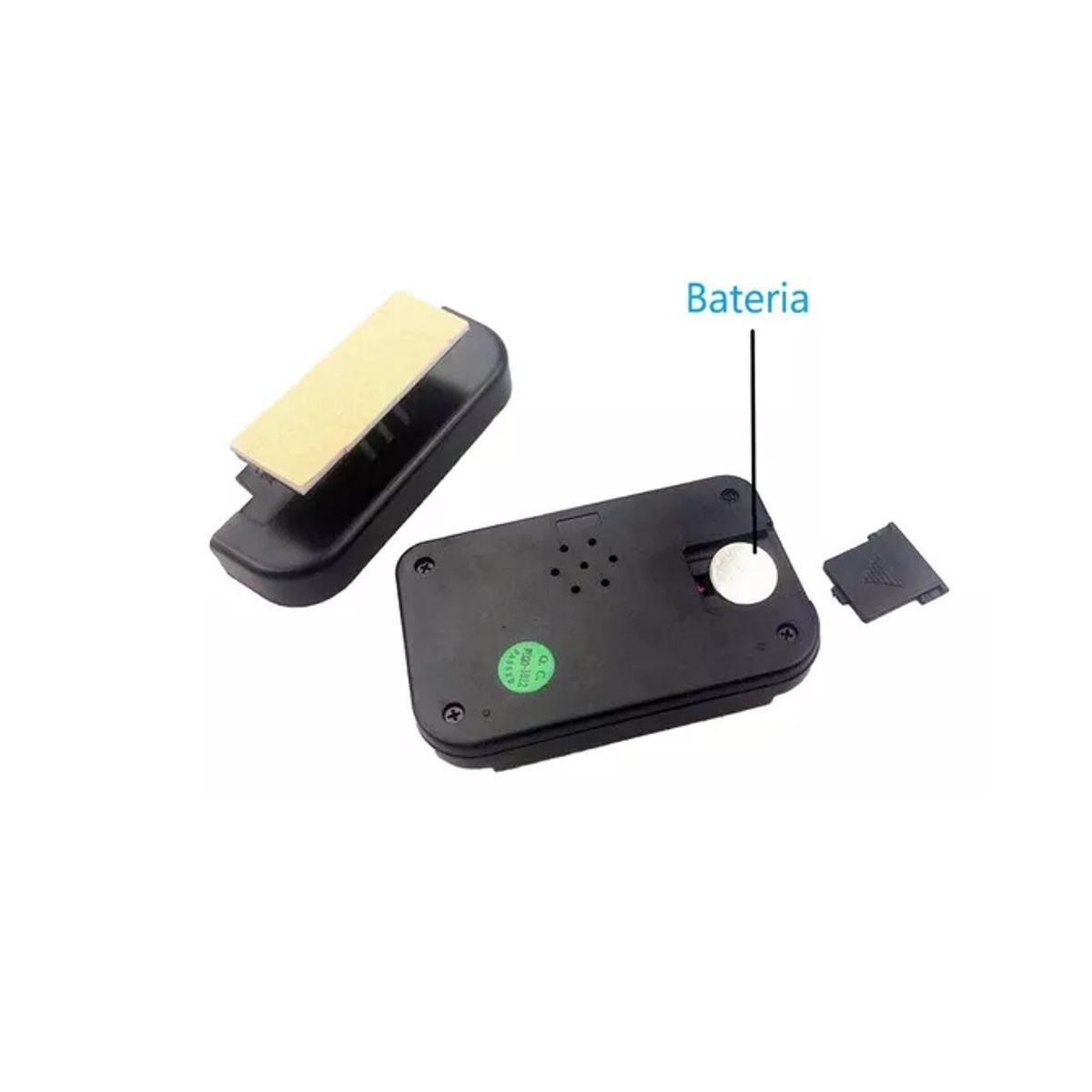 Reloj Con Cronometro Para Auto Incluye Bateria y Adhesivo Para Fijacion