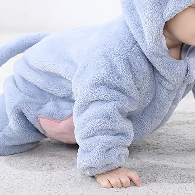 Mameluco Pijama Elefante Bebé Kawaii Disfraz