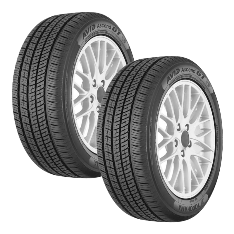 Paquete de 2 Llantas 225/45 R17 YOKOHAMA AVID ASCEND GT 91V