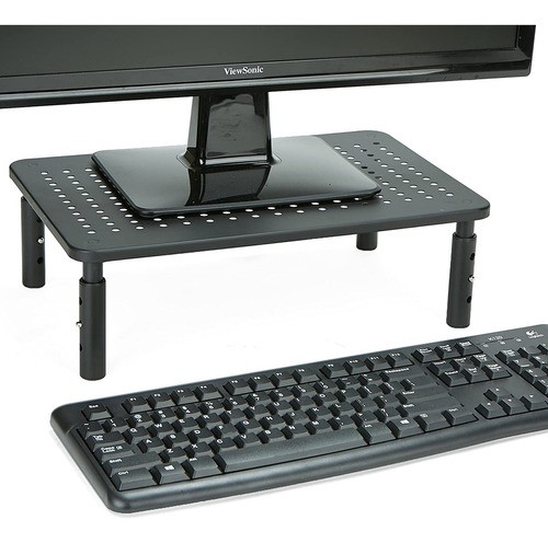 Soporte Elevador Para Portátil/escritorio Ajuste De 3 Veloci NEGRO