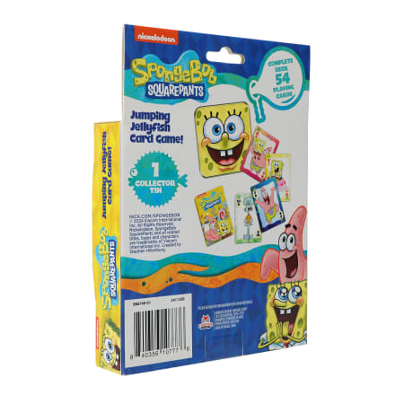 Cartas Póker Medusas Saltarinas Bob Esponja 54 Cartas Juego Mesa