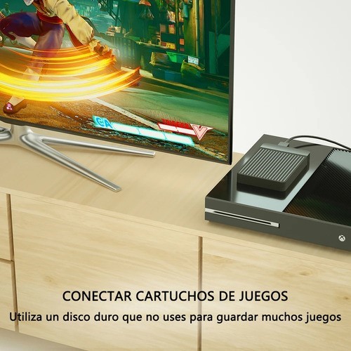 Case Gabinete Disco Duro Ssd 10gbps 2.5 Hdd Sata Usb3.1 NEGRO