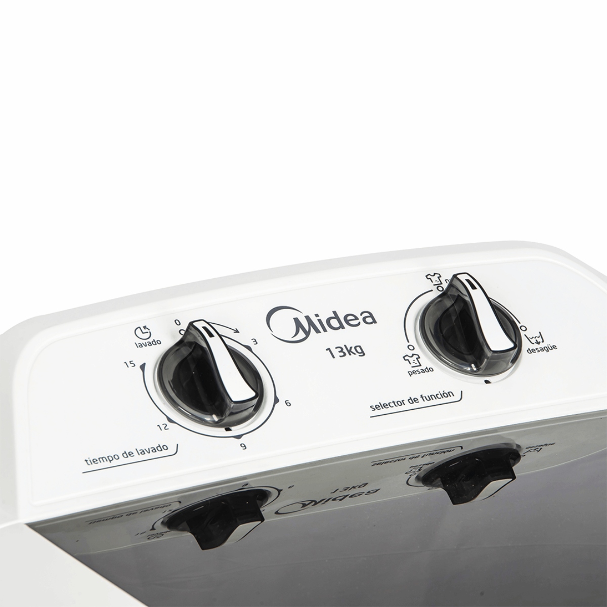 Lavadora Midea MLTS13M2SGDW 13 Kg Una Tina Blanca ENDY15