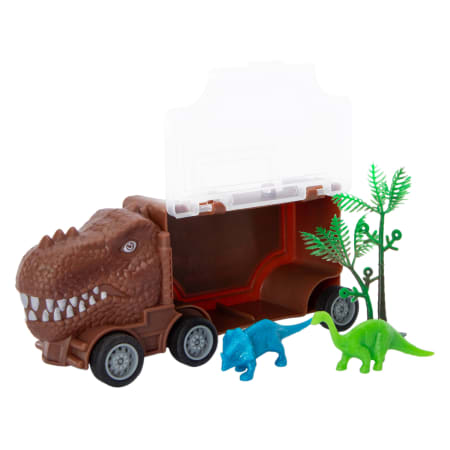 Vehículo T-Rex Mini Hauler Carro Juguete Niño Regalo Dinosaurios