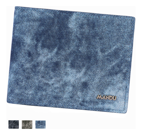 Cartera De Hombre Con Cepillo Antirrobo De Moda Mayoreo