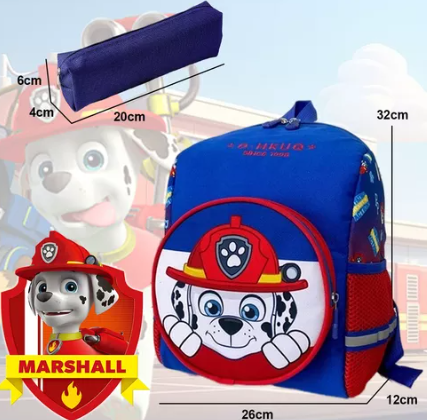 Mochilas Para Niños Kawaii Paw Patro