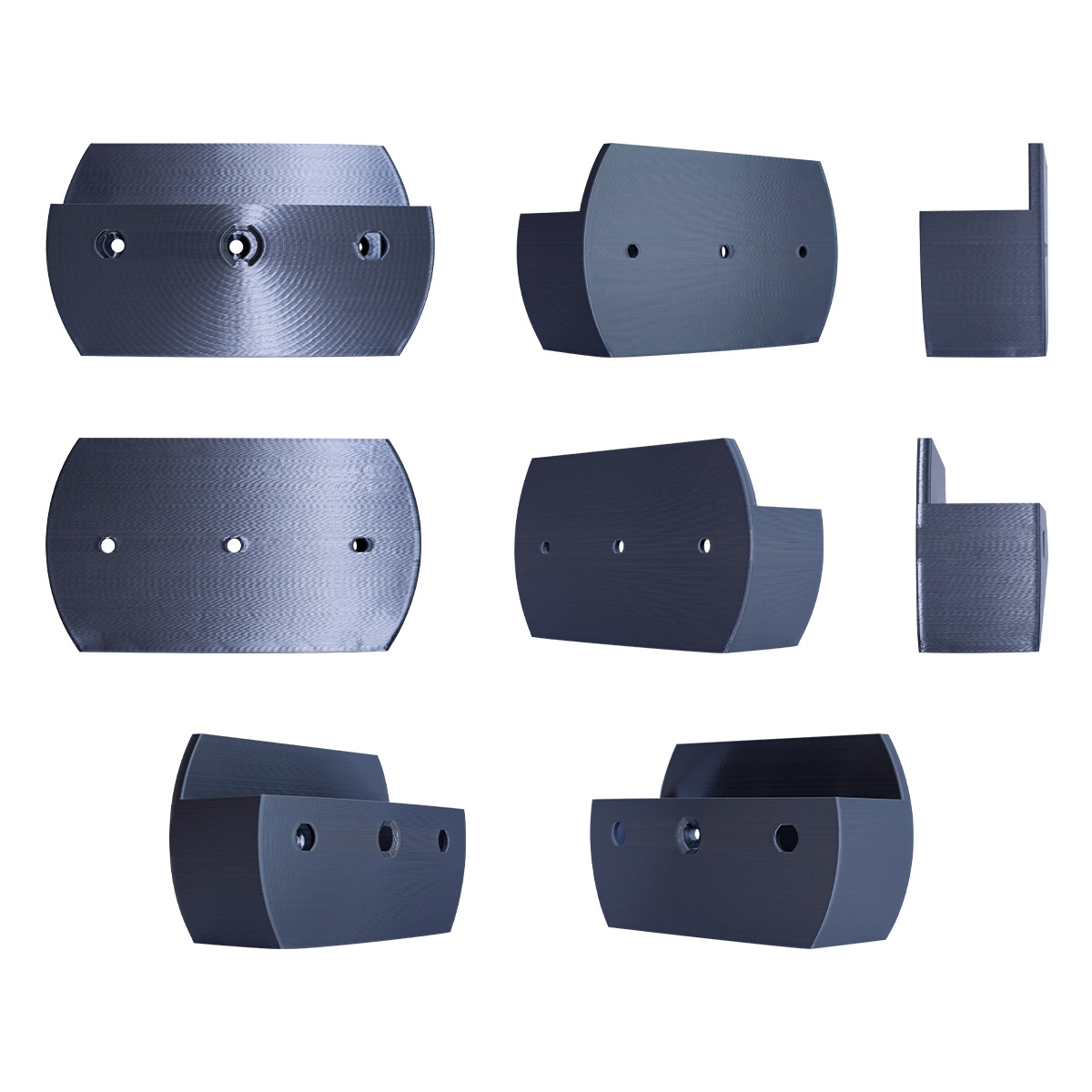 Kit Soporte de pared para Router o Modem TP-LINK Deco M5, P7 Impremli