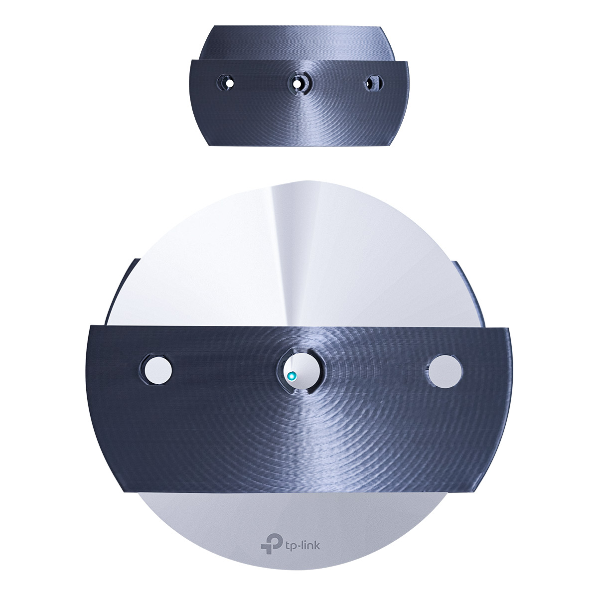 Kit Soporte de pared para Router o Modem TP-LINK Deco M5, P7 Impremli