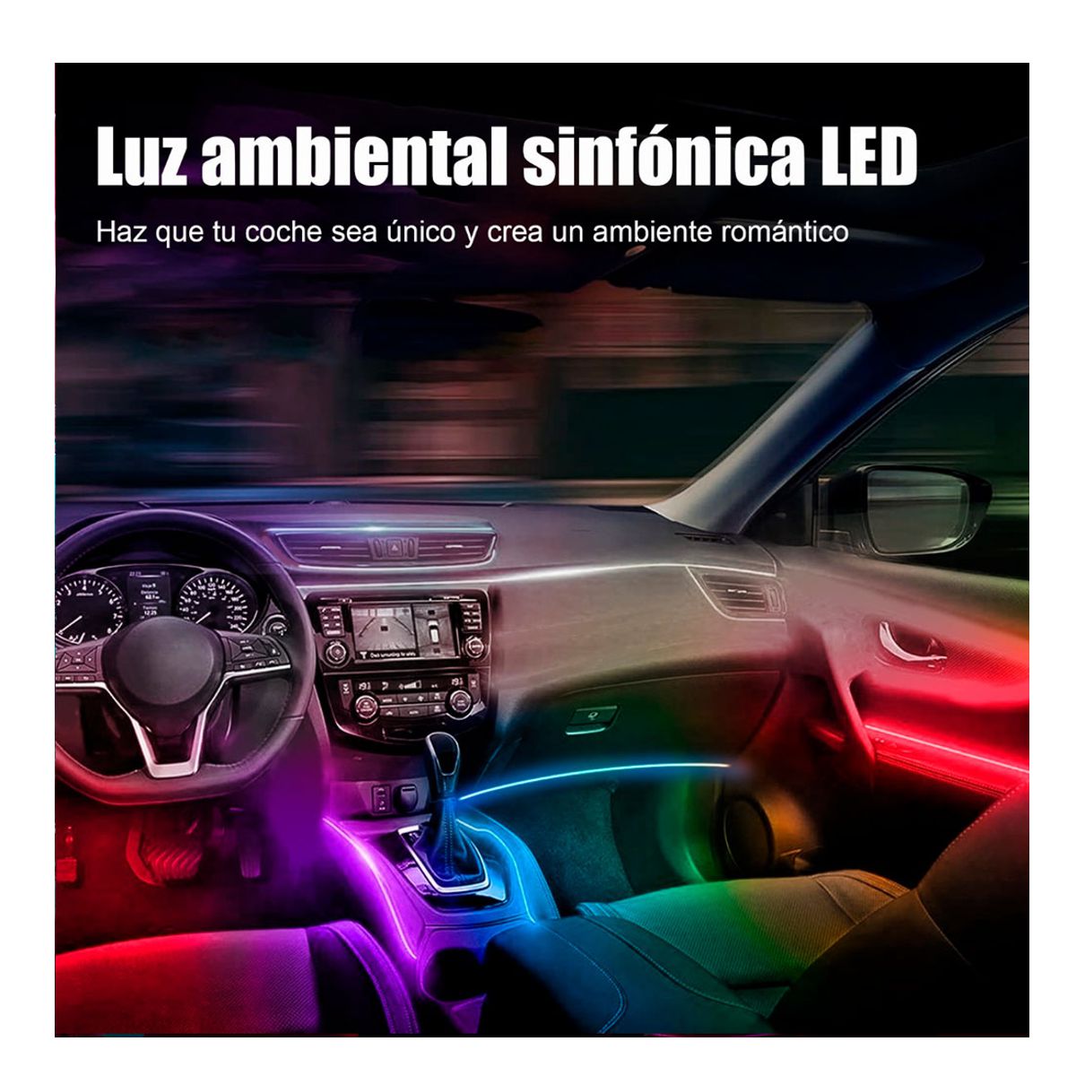 Tira LED RGB Conexion y Control USB 7 Metros