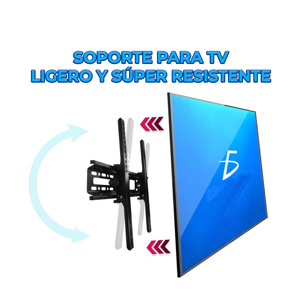 Soporte De Pared Para Pantalla de 40" a 80" Vesa