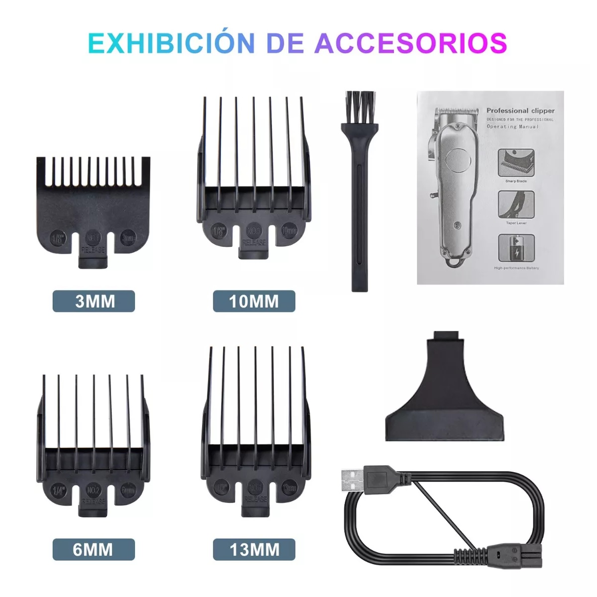Máquina Rasuradora Y Cortadora De Pelo Para Mascotas