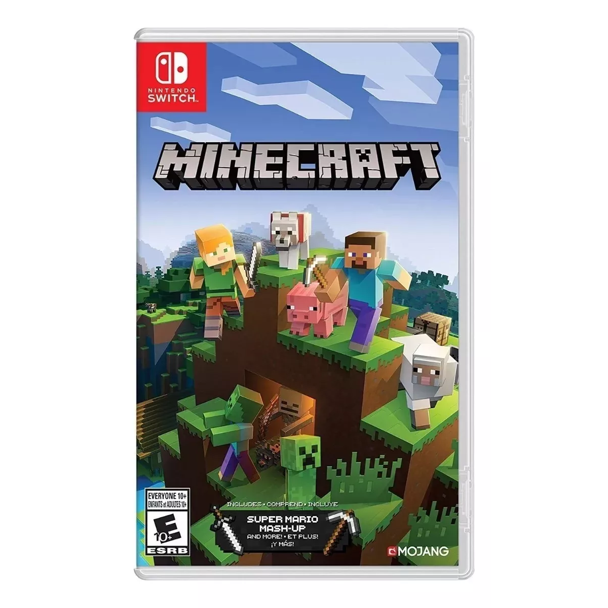Nintendo Switch Oled 64gb Blanco + Nintendo Switch Juego Minecraft