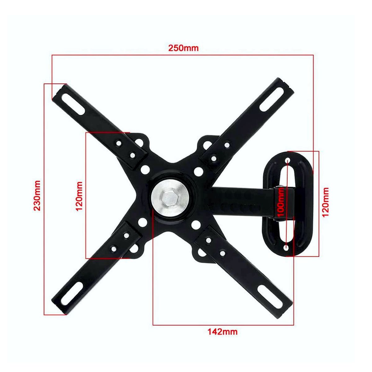 Soporte Articulado de Pared Para Pantalla Monitor TV de 14 a 42 Pulgadas