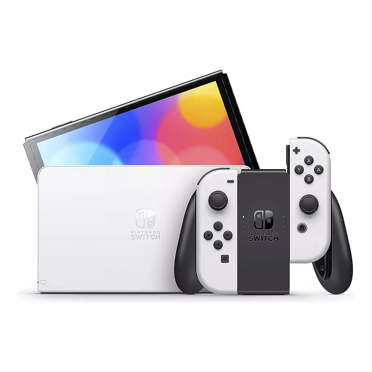 Nintendo Switch Oled 64gb Blanco + Nintendo Switch Juego Minecraft