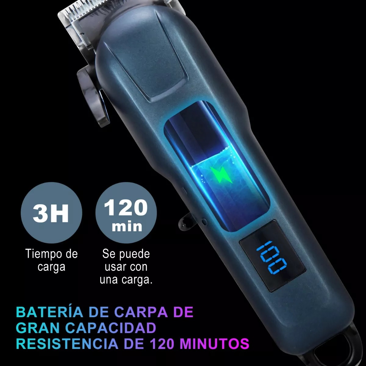 Máquina Rasuradora Y Cortadora De Pelo Para Mascotas