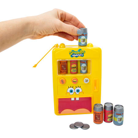 Figura Colección Juego Mini Máquina Expendedora Bob Esponja