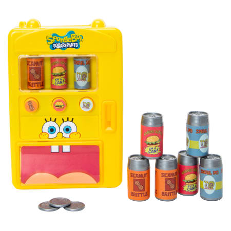 Figura Colección Juego Mini Máquina Expendedora Bob Esponja