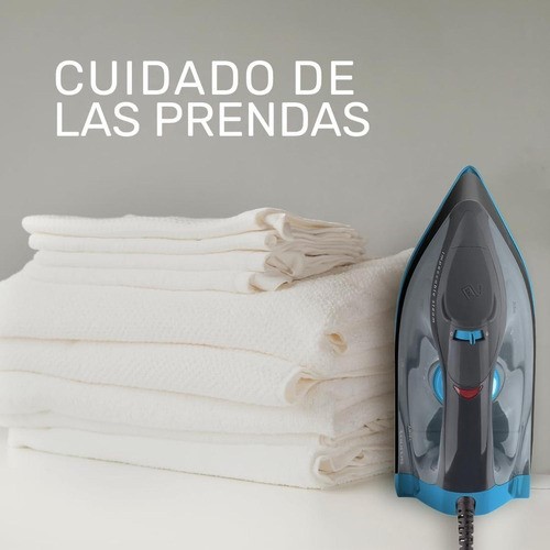 Plancha Taurus Ariel Plancha Antiadherente Con Vapor Azul