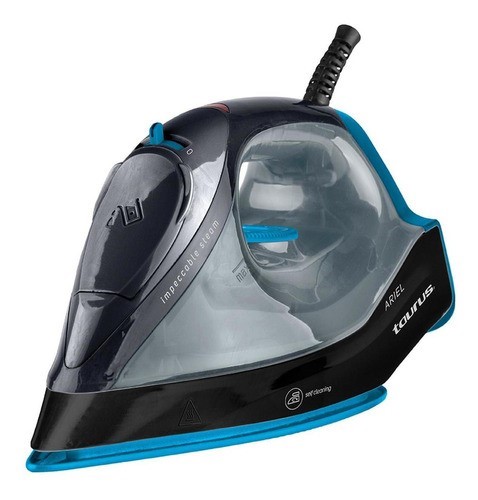 Plancha Taurus Ariel Plancha Antiadherente Con Vapor Azul