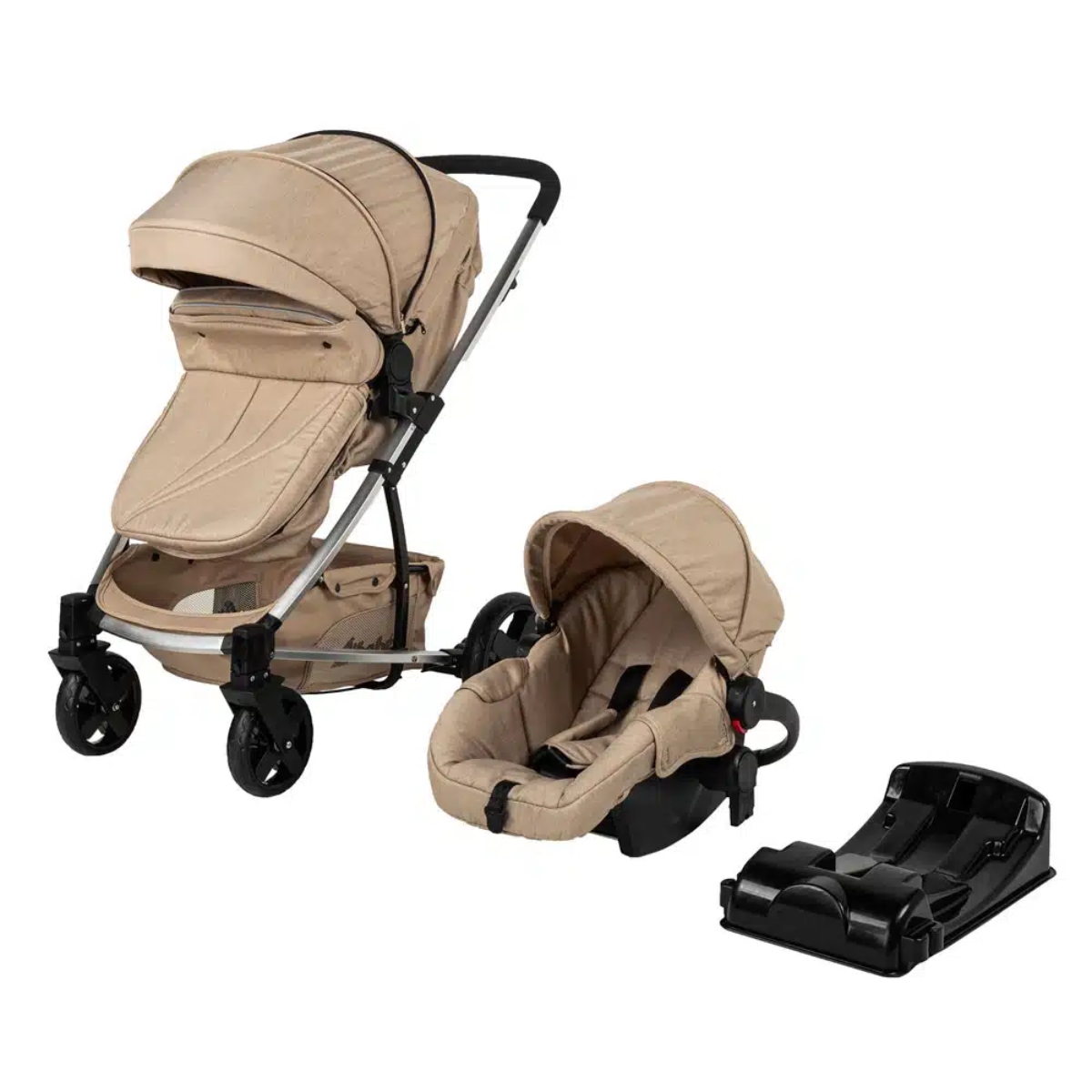 Carriola D'Bebé Travel System Eclipse Beige ENDY15