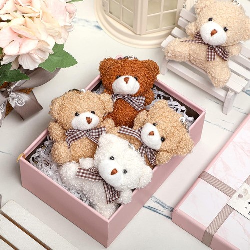 Peluches Mayoreo 5 Pzas Osos De Peluche Pelucheria Pendiente