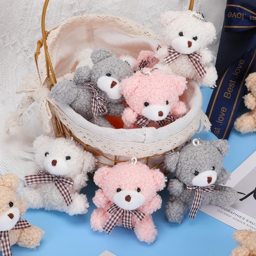 Peluches Mayoreo 5 Pzas Osos De Peluche Pelucheria Pendiente