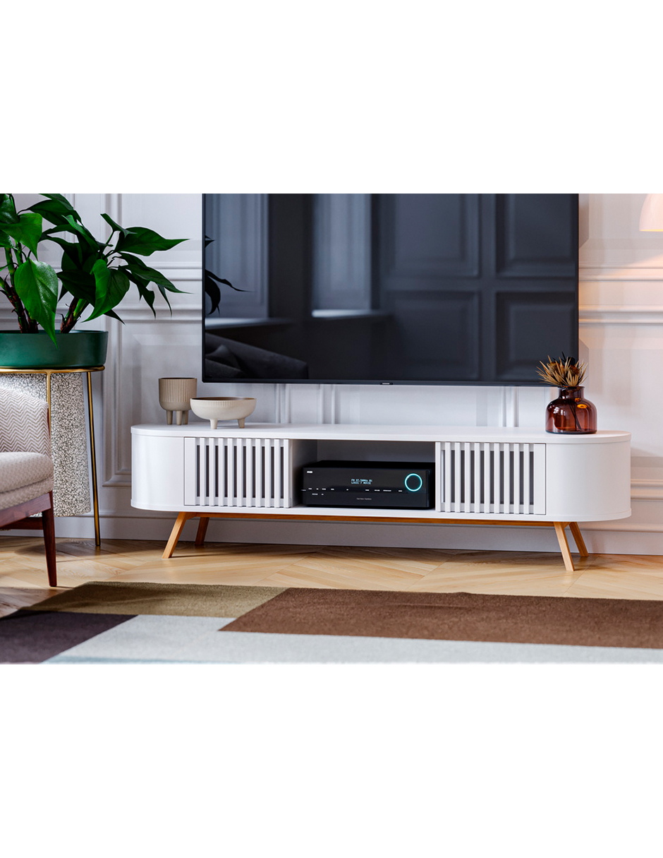 Mueble De Televisión VOX Muebles Color Blanco