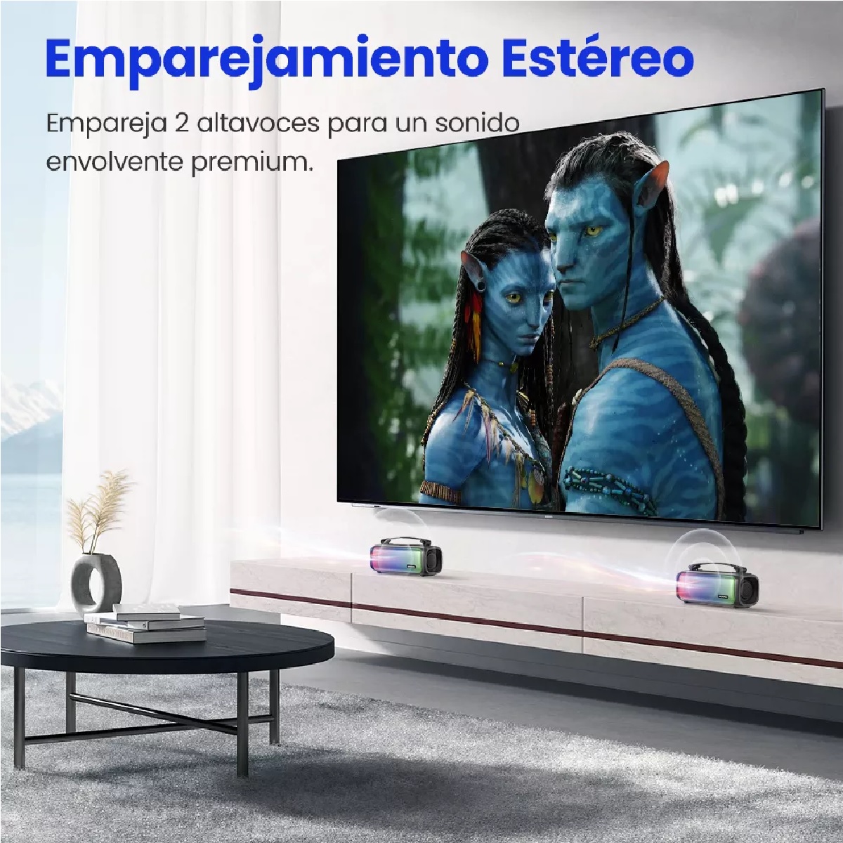 Bocina Sounarc P3 Altavoz Portátil 16w, Sonido Inalámbrico
