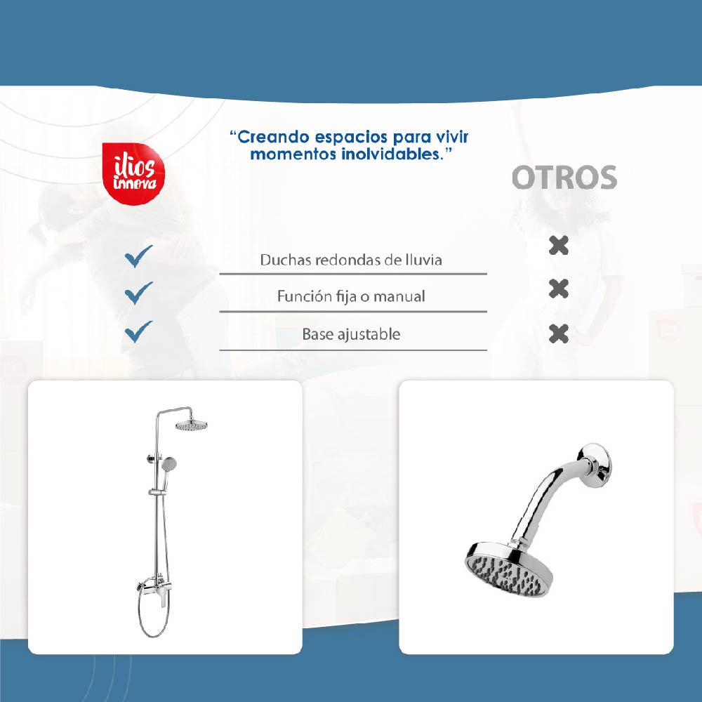 Regadera FA-16102-ST