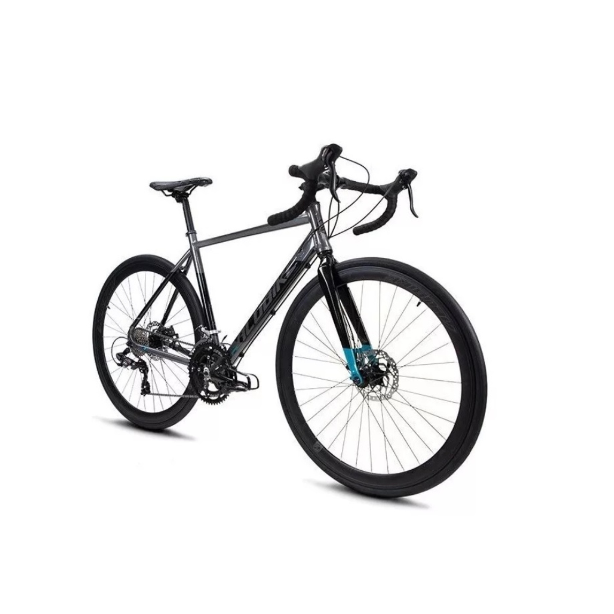 Bicicleta Alubike Mazzima R700 Ruta 14 Vel Gris 48" Talla = S ENDY14