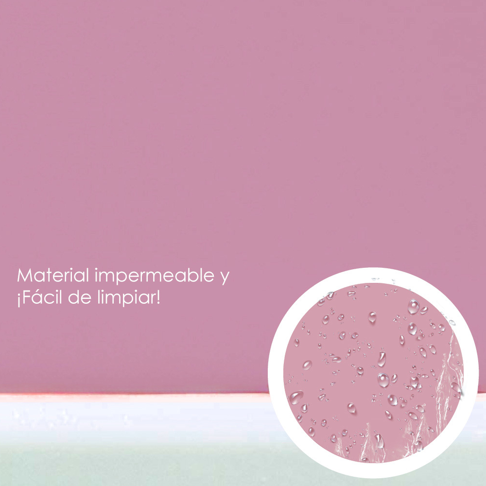 Set De 6 Sillas Plegables Ilios Innova Acojinadas Color Rosa