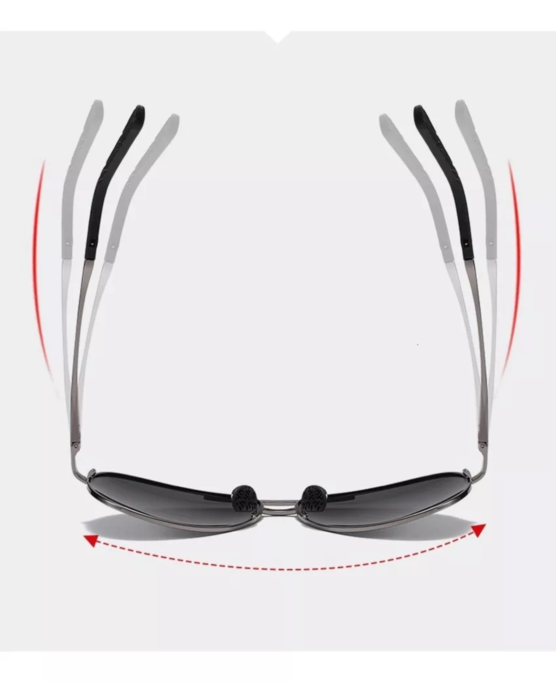 Lentes De Sol  Original Aluminio Gafas Polarizados Condu Espejo Uv400 Anti-reflectante Transmisión De Luz Visible98por ciento