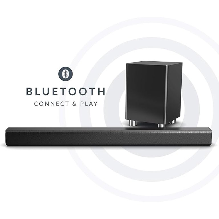 Barra de sonido con subwoofer inalámbrico 150 W Majority 76 cm Bluetooth y HDMI Ben Nevis II