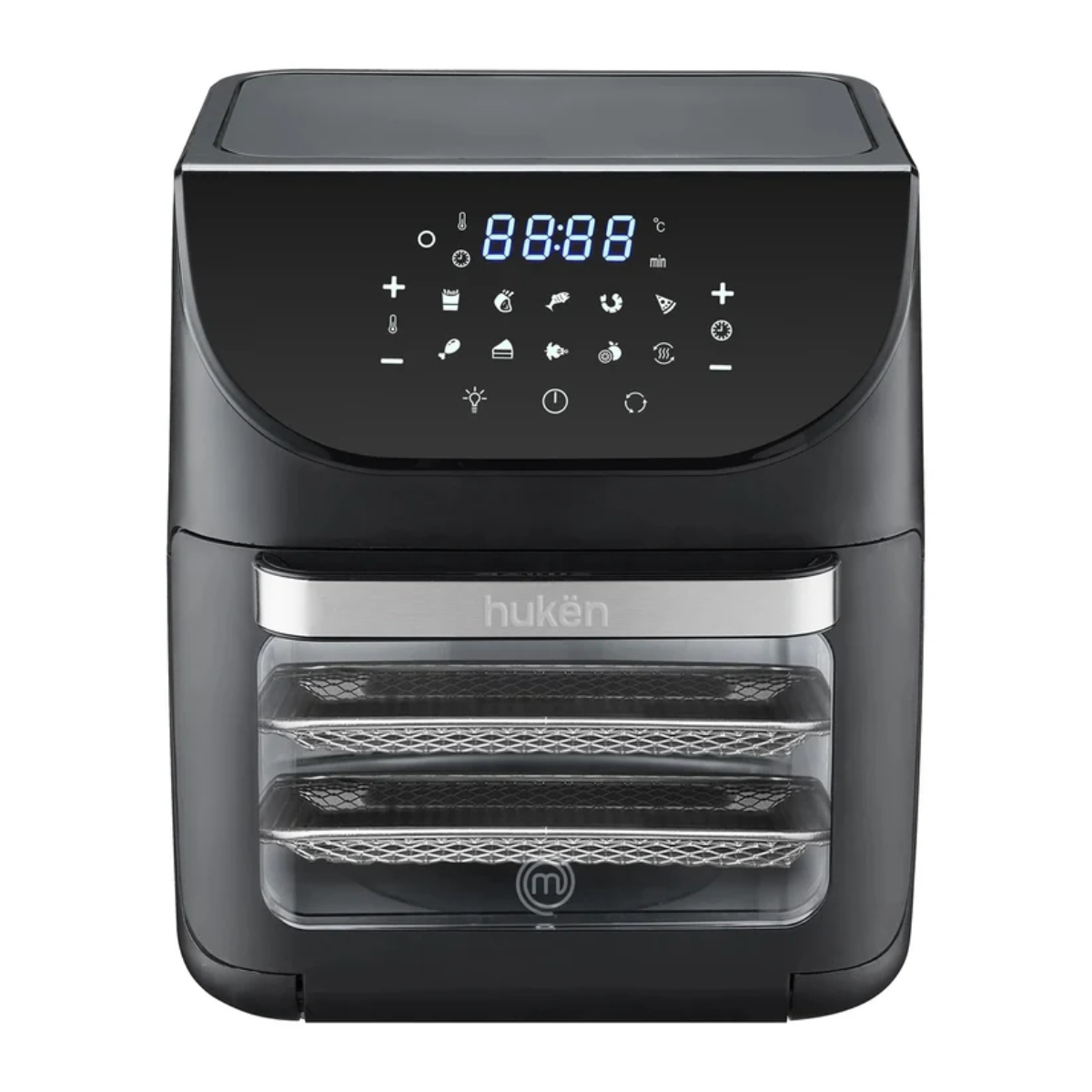 Horno Freidora de Aire Masterchef MK-AFO-12DT 12L Multifuncional Negro ALBY8