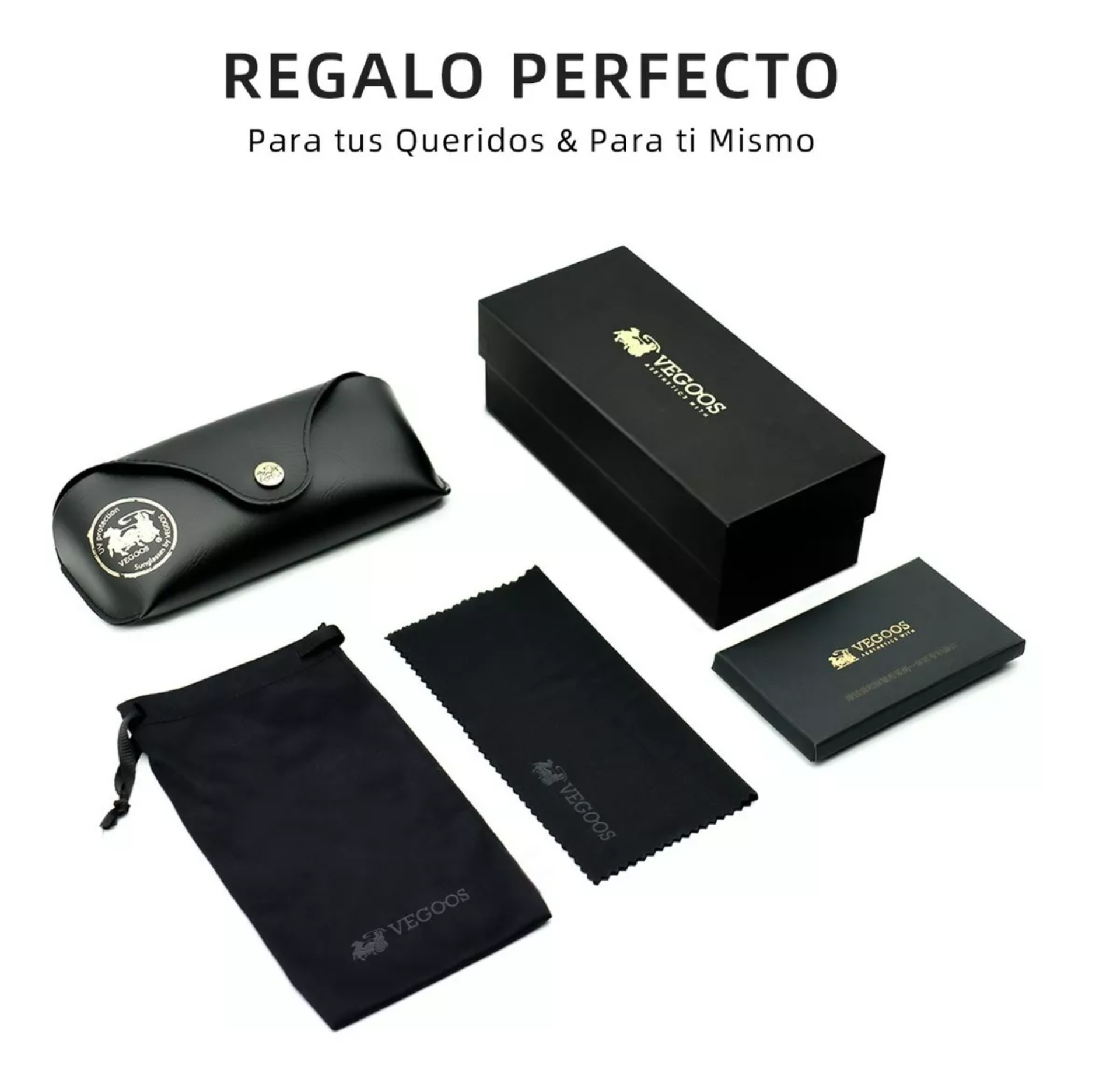 Lentes De Sol Polarizadas Para Hombre Caballero Vegoos Uv400