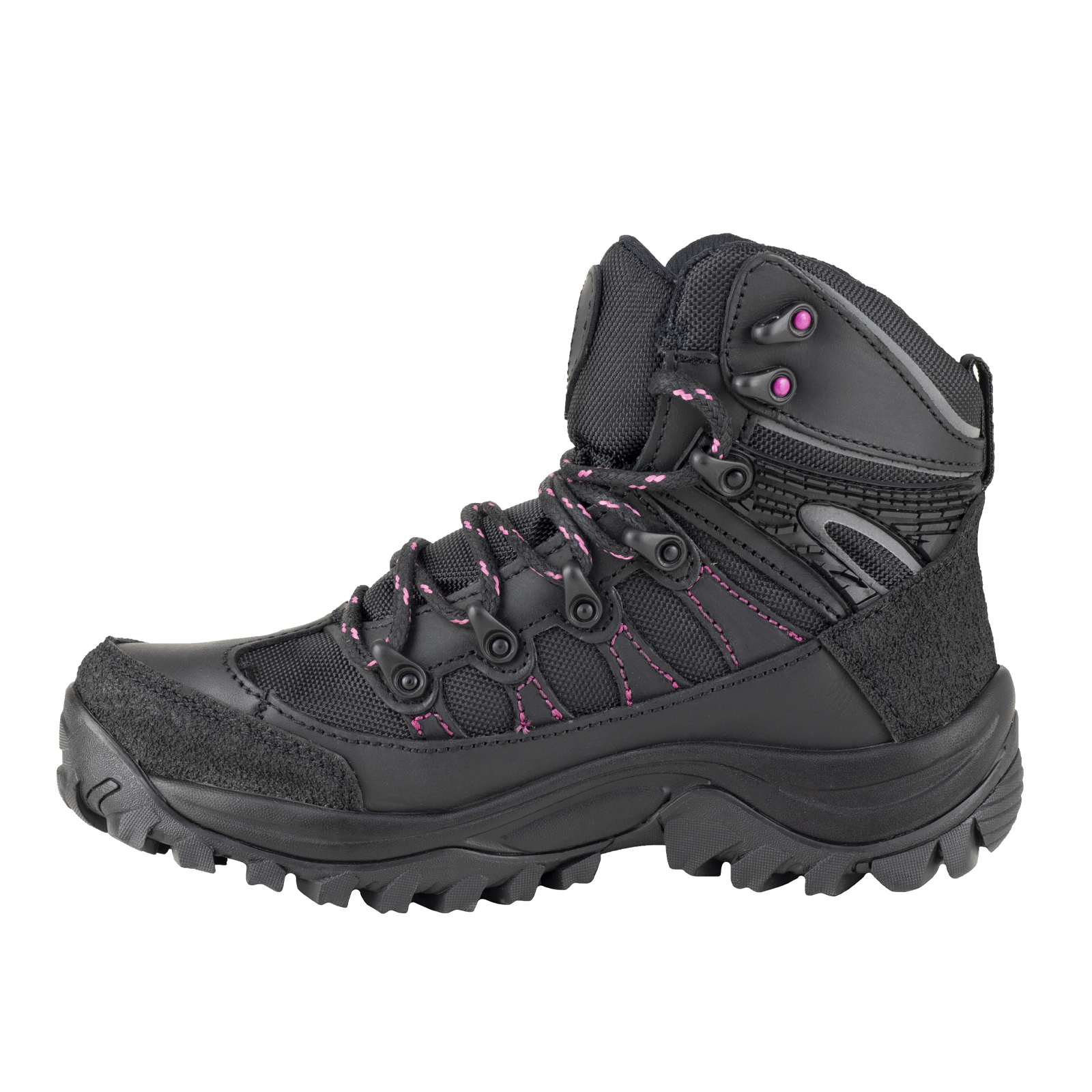 Bota Industrial Para Trabajo Mujer Bobcat B1200 Negro Fiusha