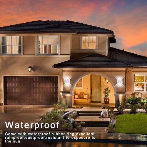 6w Luz De Pared Luz Arbotante Led Pared Uso Exterior 6500k BLANCO