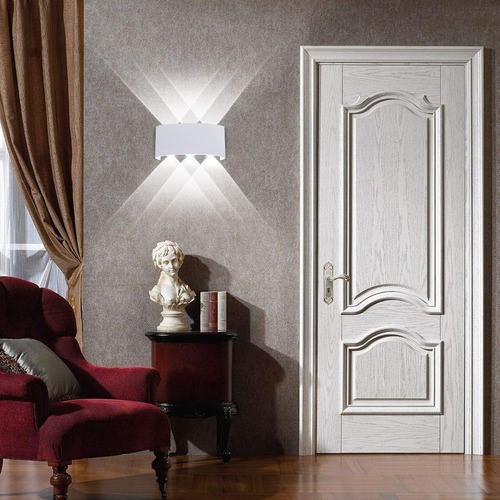 6w Luz De Pared Luz Arbotante Led Pared Uso Exterior 6500k BLANCO