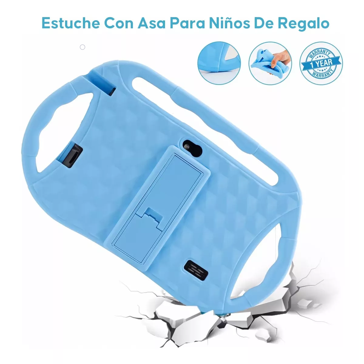 Tableta 7 Tablet Niños Con Funda Android 10 32gb Memoria