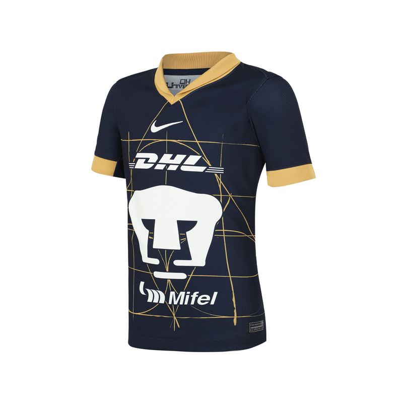 Jersey Original Niño Nike Pumas de la UNAM visita 2024-2025 FN9127