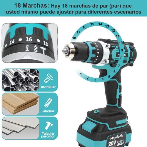 Taladros Inalambrico,esmeril Angular Y Llave Electrica 3pzs